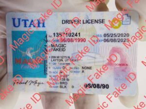 Utah Driver License - Magic Fake IDs | Scannable Fake IDS