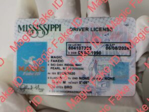 Mississippi Driver License - Magic Fake IDs | Scannable Fake IDS